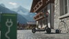 E-Roller mit 5A Ladegerät für schnelles Laden in der Schweiz.