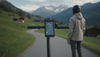 E-Roller mit grossem Display und Navigationsfunktion in der Schweiz.