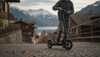 E-Roller mit Rekuperation für längere Reichweite.